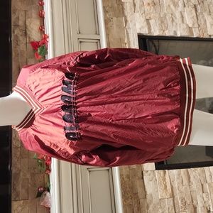 Vintage Starter 90's Alabama Crimson Tide pullover vneck windbreak jacket sz XL